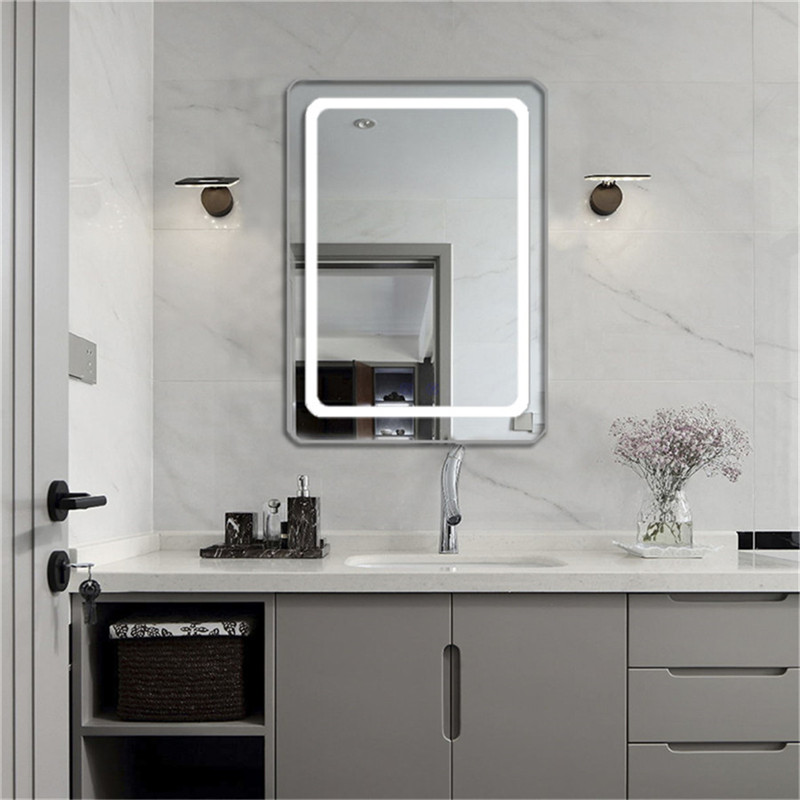 Luxus szálloda dekoratív képzeletbeli fal modern kialakítású fürdőszobai LED tükörfény